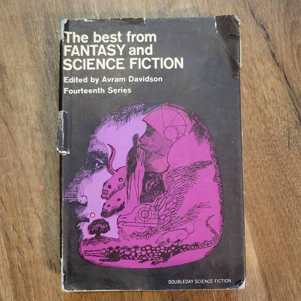 Vintage HB The Best from Fantasy and Science Fiction 14th Series 1965